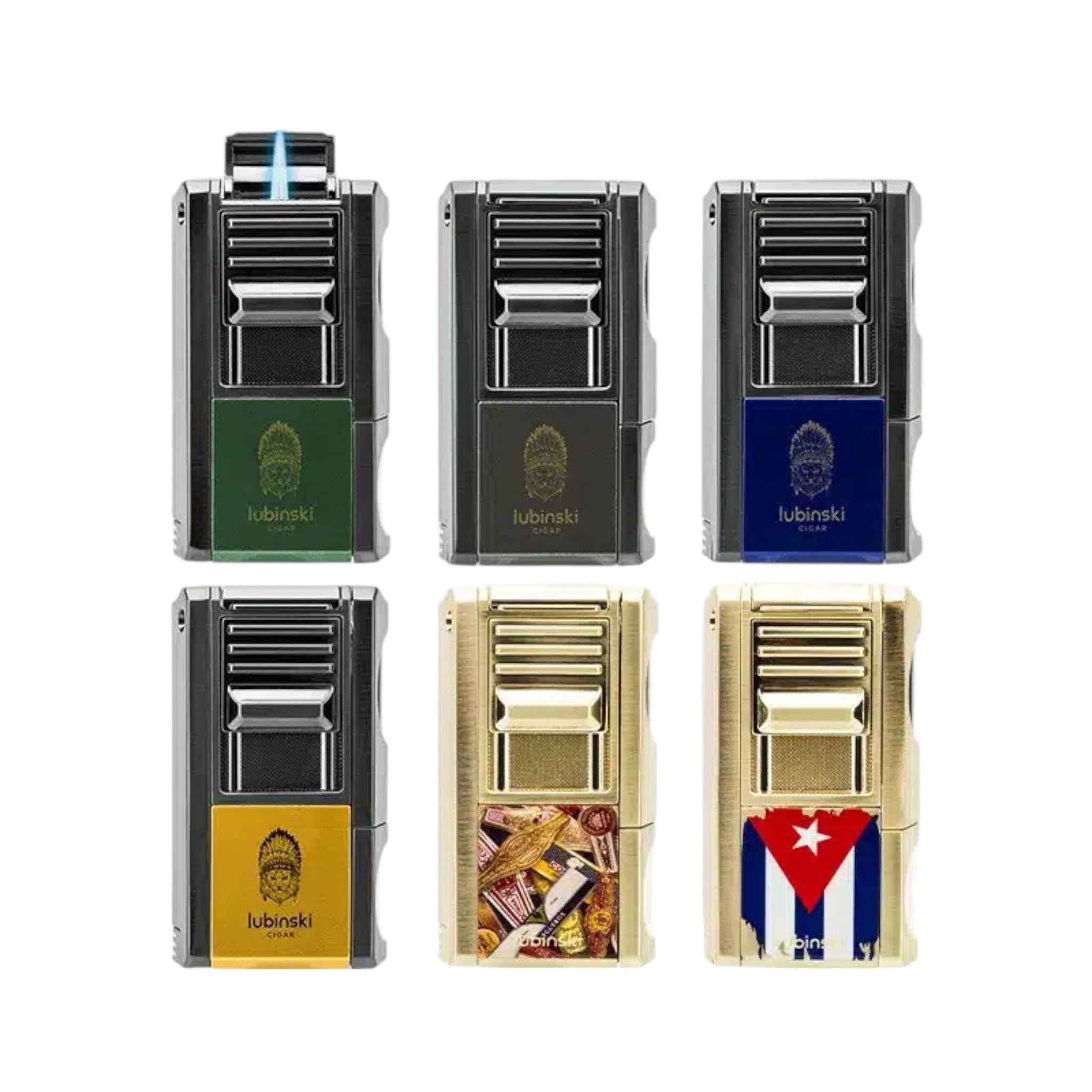 Lubinski Zinc Multifunctional Single Torch Lighter