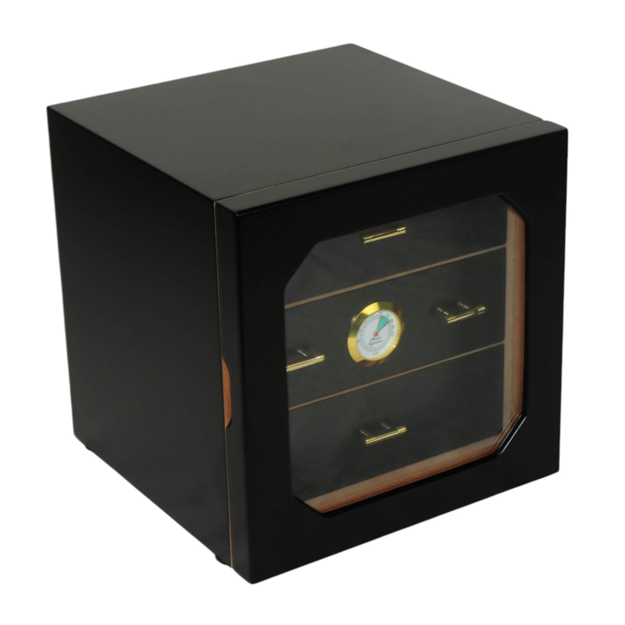 Cigar Humidor – Black Vault