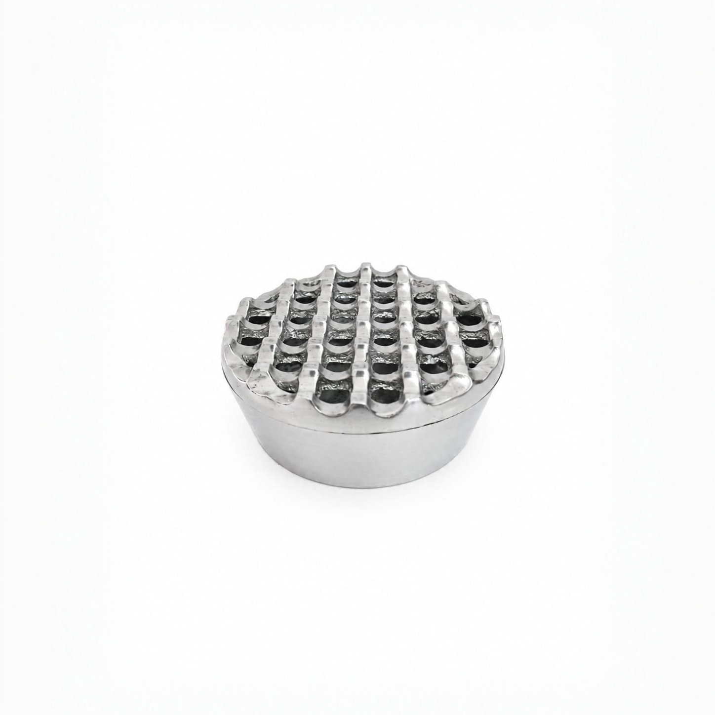 Ashtray - Silver Circle