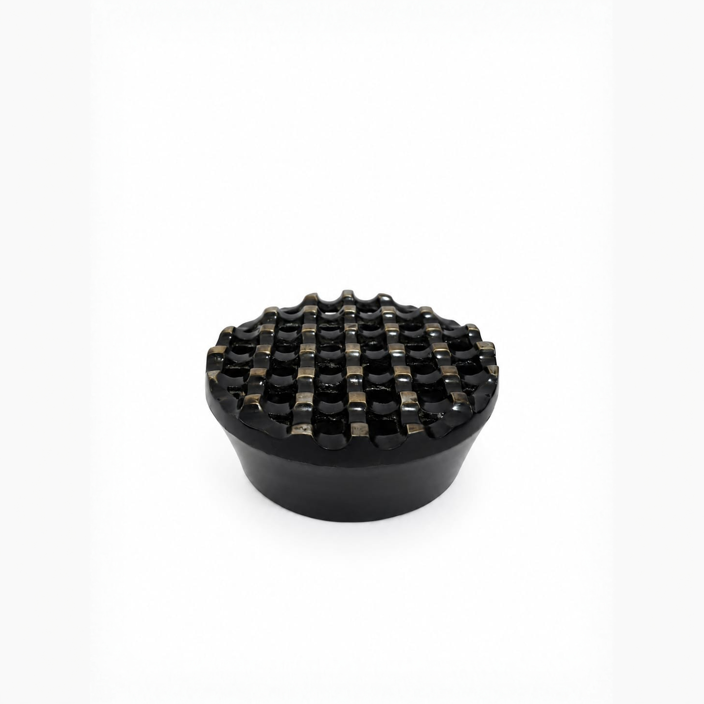 Ashtray - Black Circle